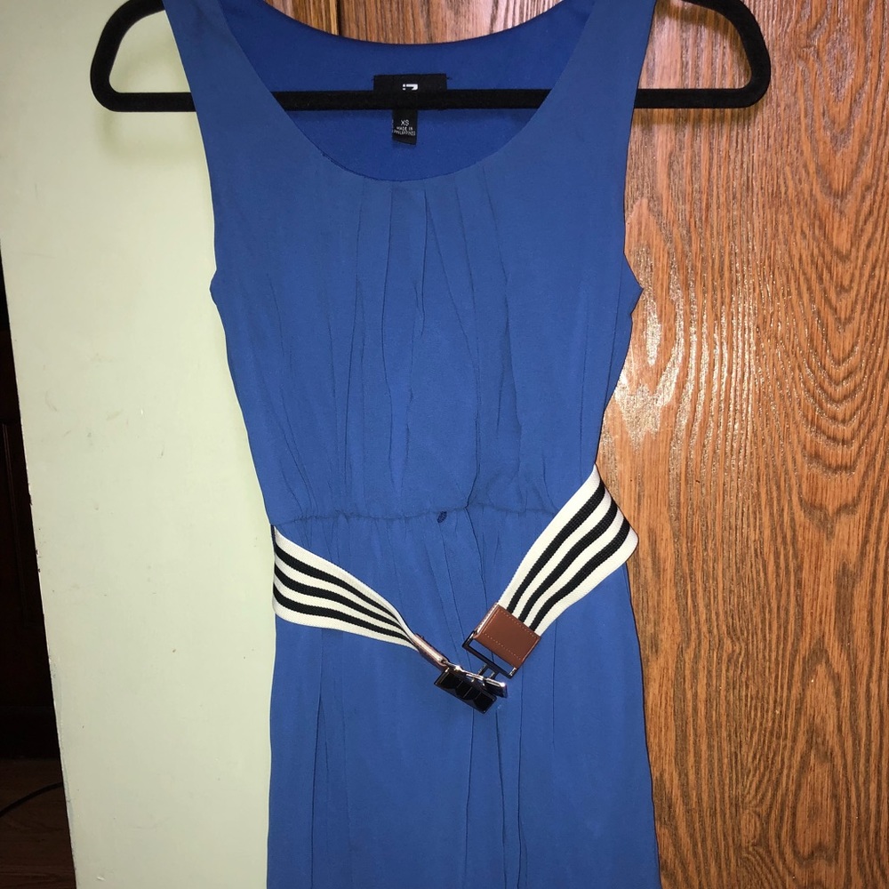 Blue dress